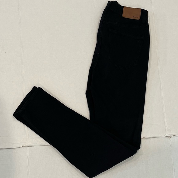 Madewell 9” High Riser Skinny Skinny Women’s Jeans Black Size 24 - Picture 6 of 16